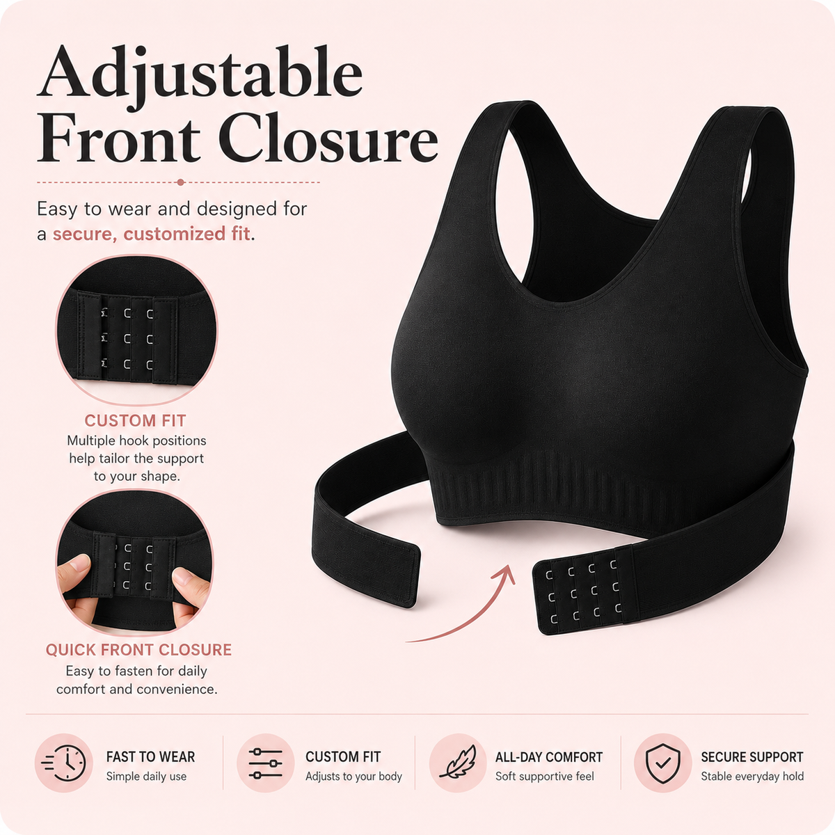The Crossback Support Bra